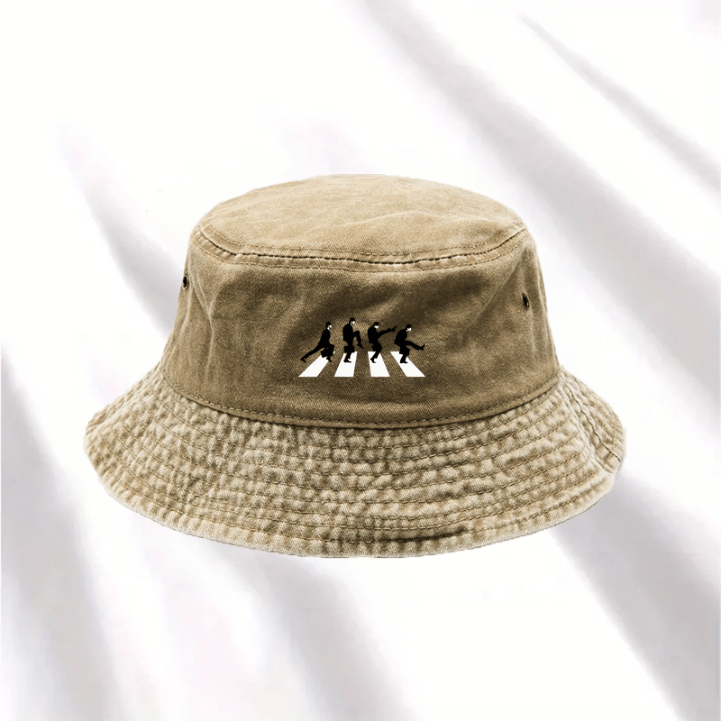 Bucket Hat Cotton - 1pc of Headwear Featuring a Print