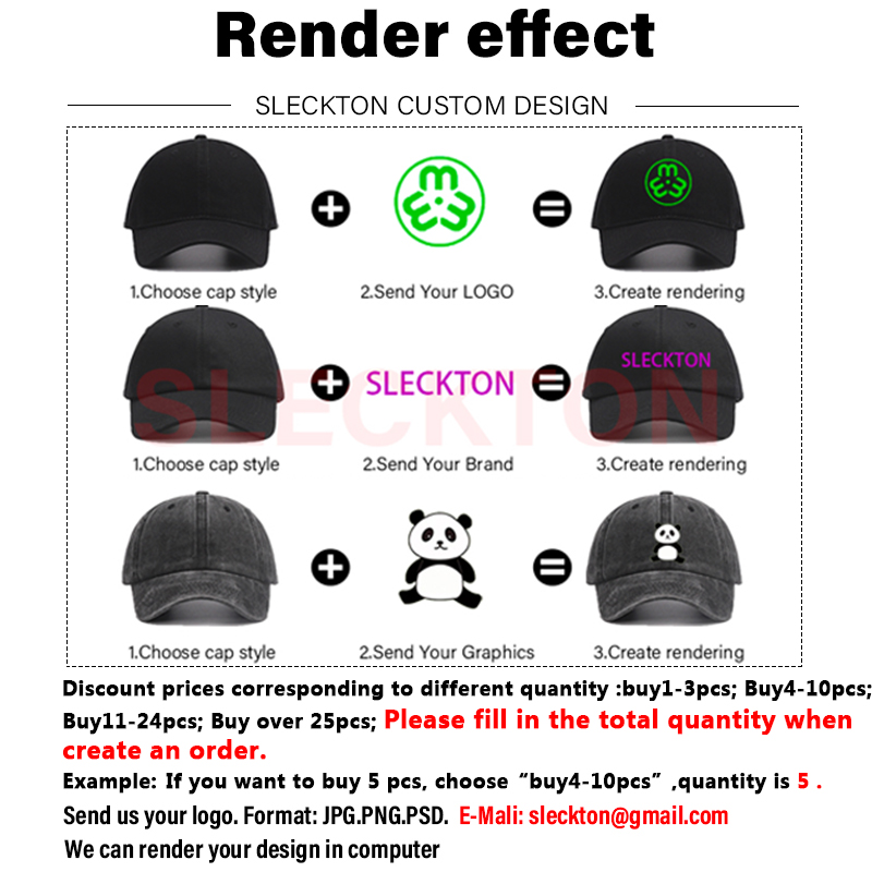 SLECKTON Custom Baseball Cap F - Baseball Cap Structured avaliação e preço
