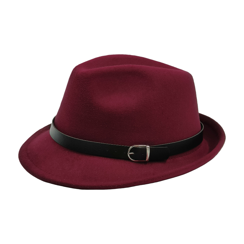 trilby hats for men solid fedo - Fedora Hat Wool avaliação e preço
