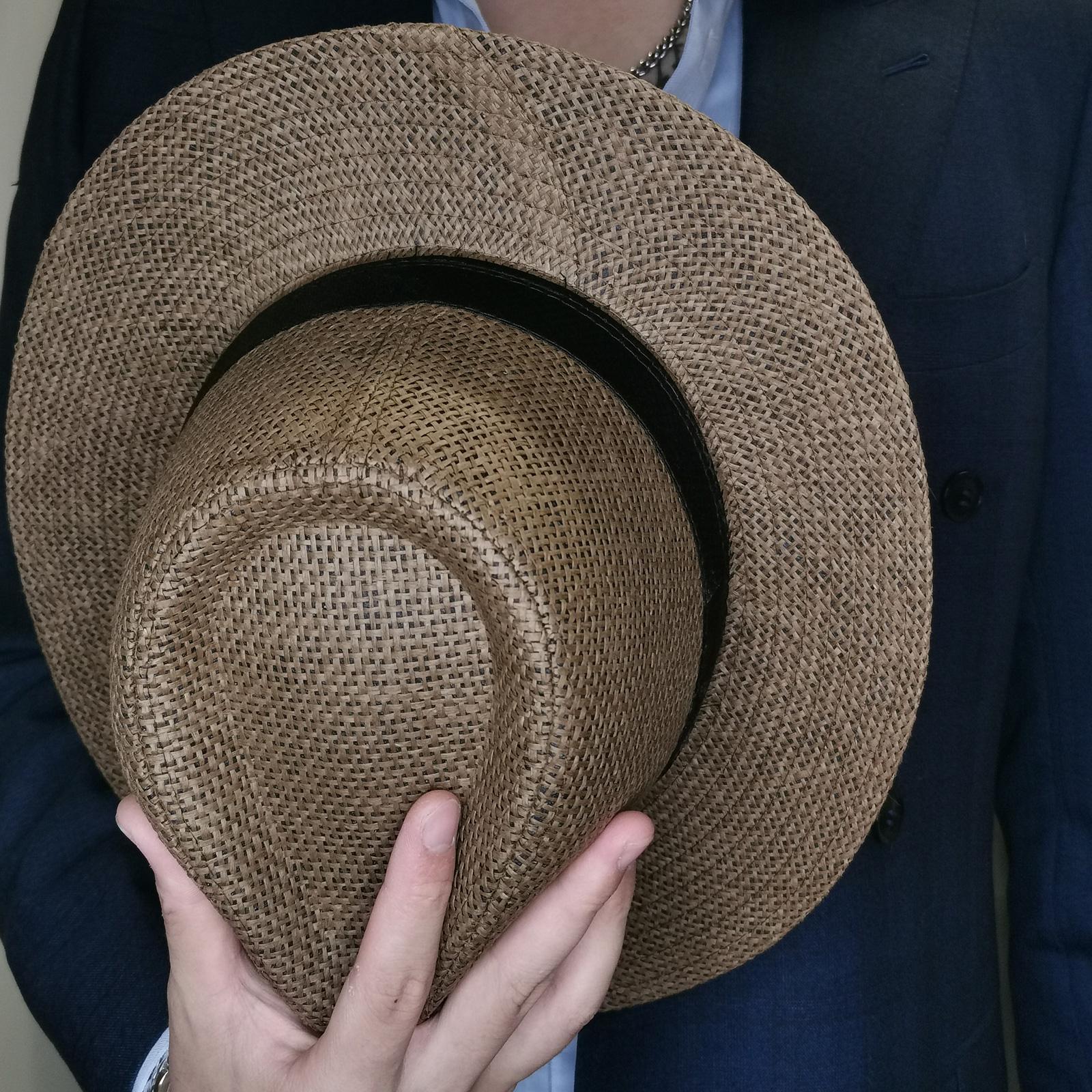 Men Summer Panama Straw Hat Na - Cowboy Hat Straw avaliação e preço