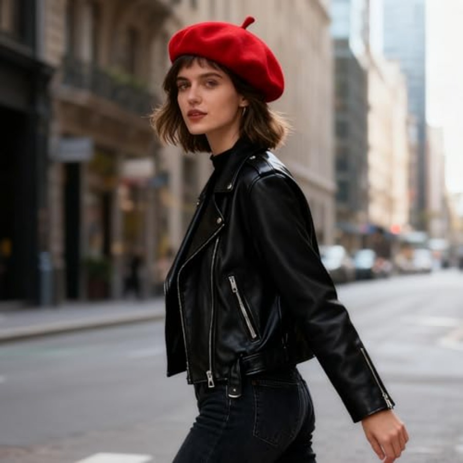 Women Classic French Beret Hat - Beret French Wool avaliação e preço