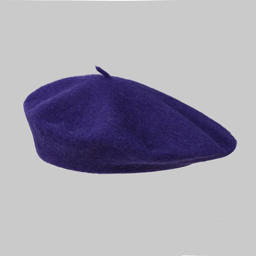 Solid Color Elegant Lady All M - Beret French Wool avaliação e preço