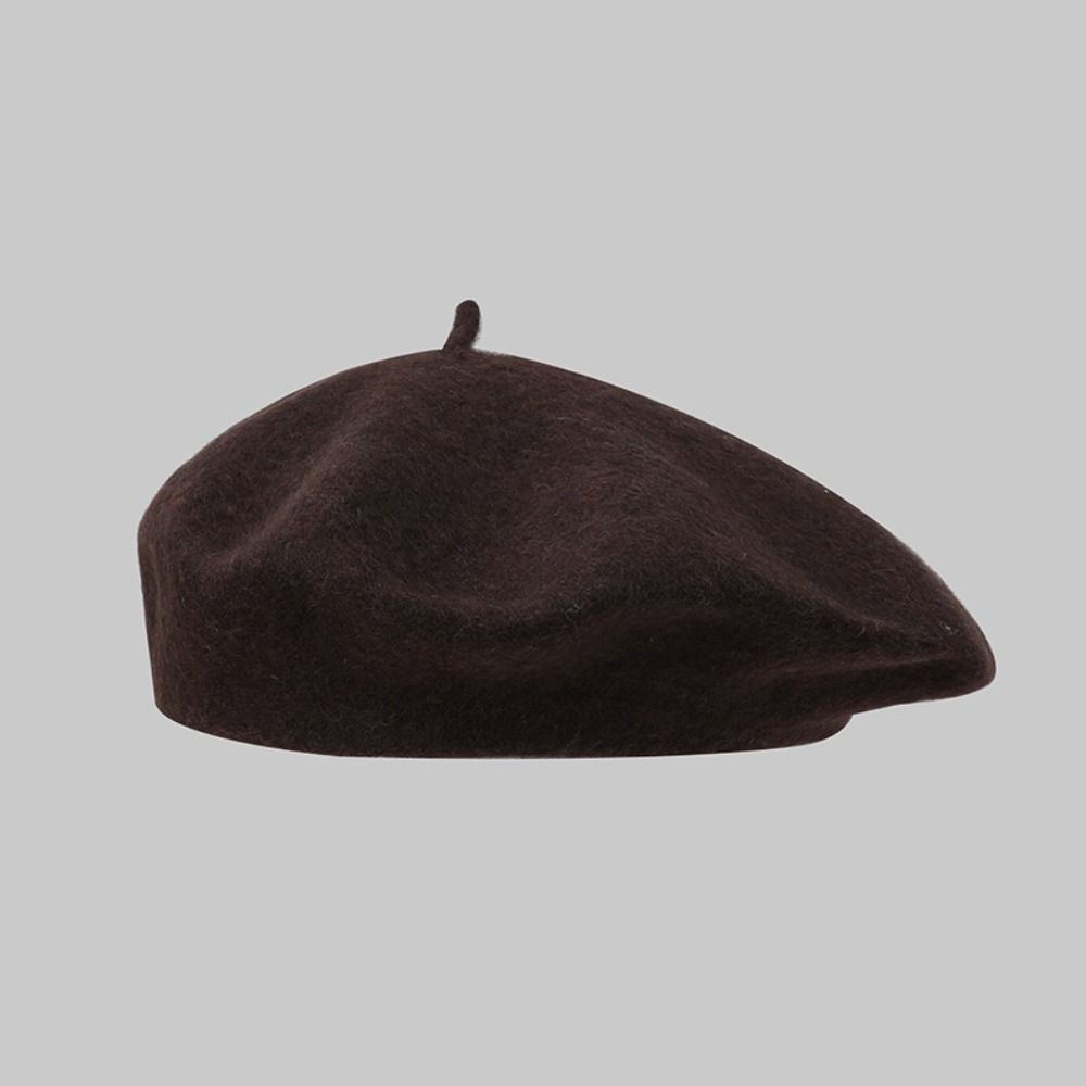 Solid Color Elegant Lady All M - Beret French Wool avaliação e preço