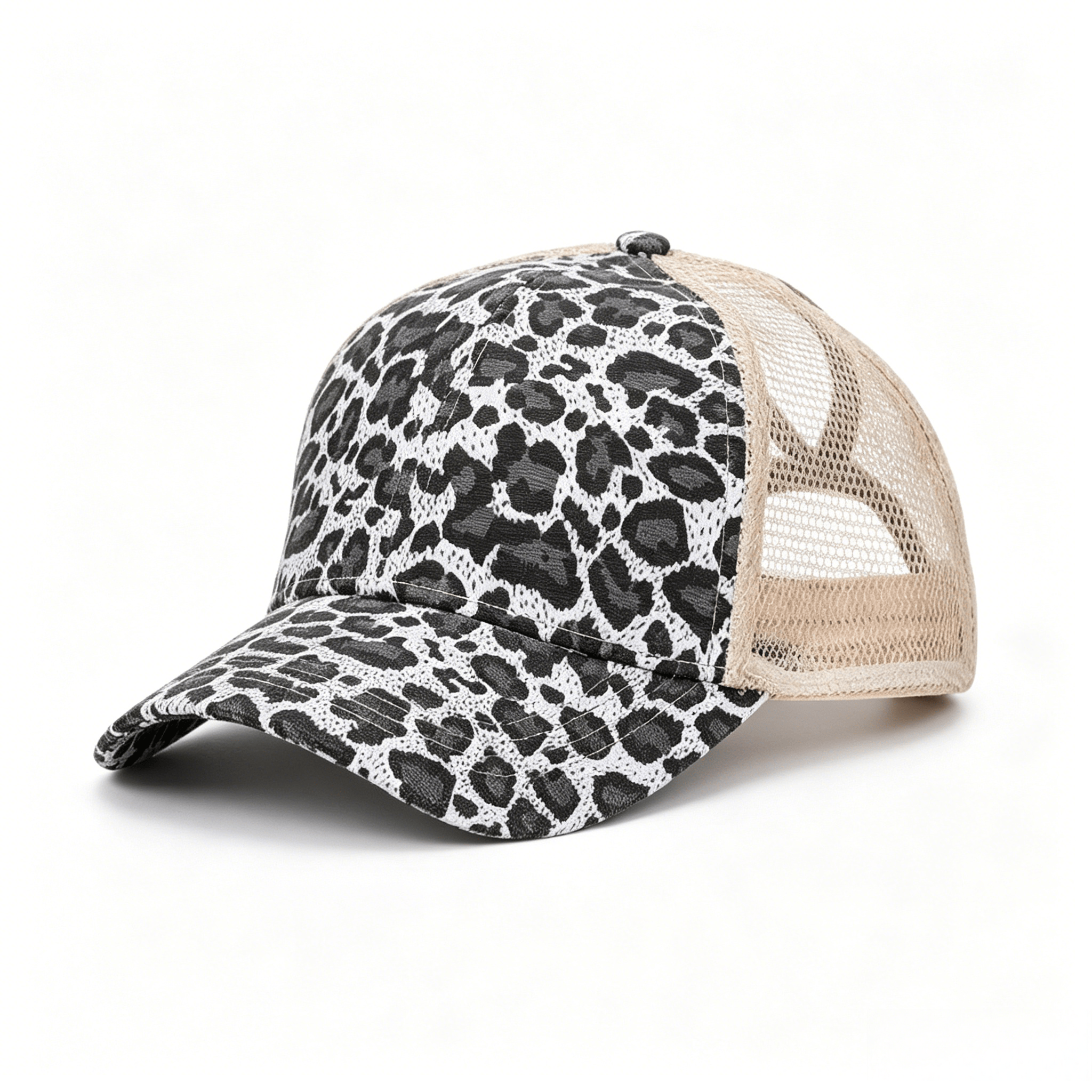 Leopard Adjustable Ponytail Ba - Golf Cap Dad avaliação e preço