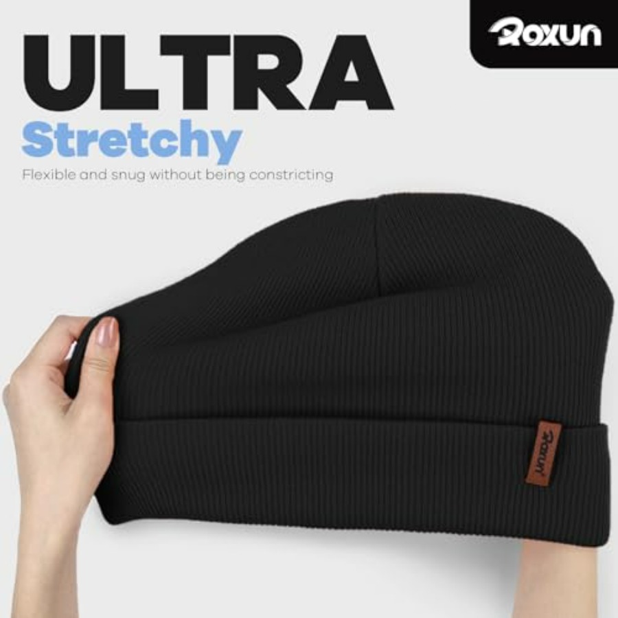 ROXUN Beanie for Men/Women Win - Beanie Cuffed Knit avaliação e preço
