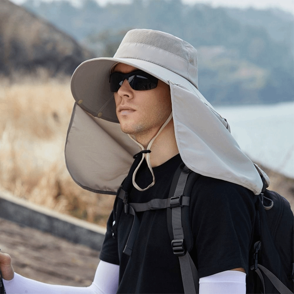 Fashion Cloth Men Sun Hat Big  - Visor Sun Hat avaliação e preço