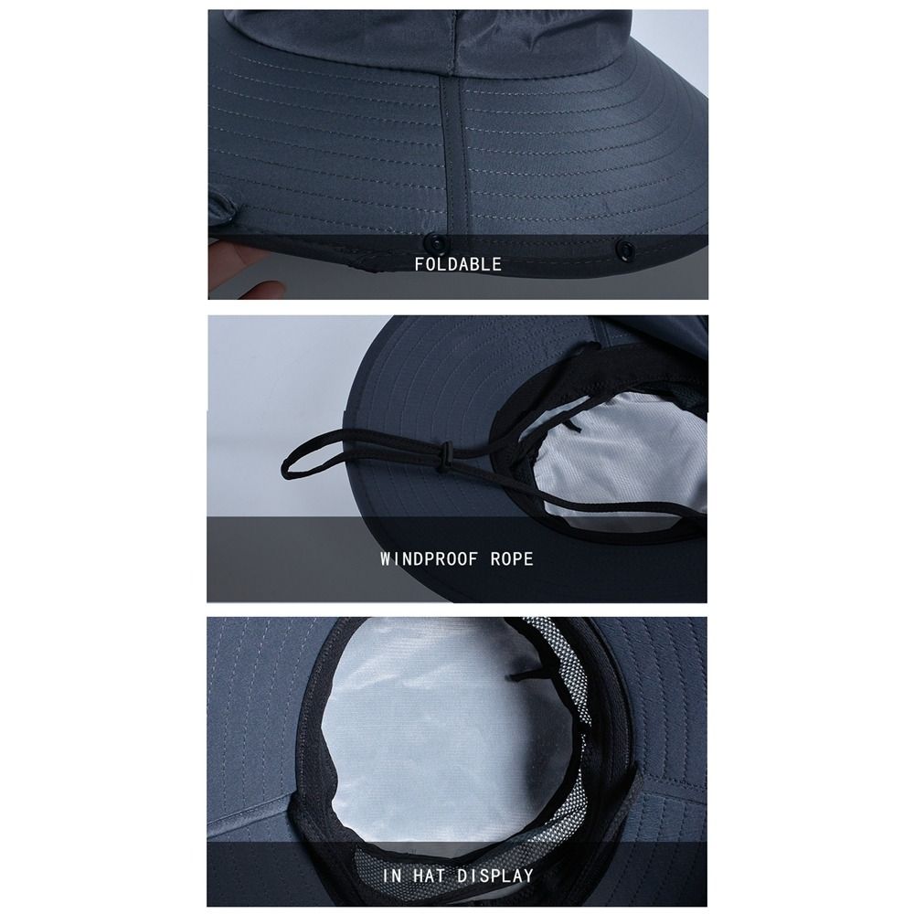Fashion Cloth Men Sun Hat Big  - Visor Sun Hat avaliação e preço