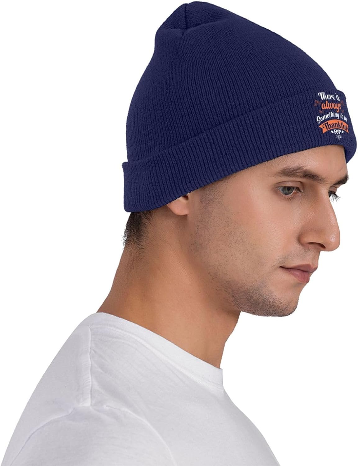 There is Always Something to B - Beanie Cuffed Knit avaliação e preço