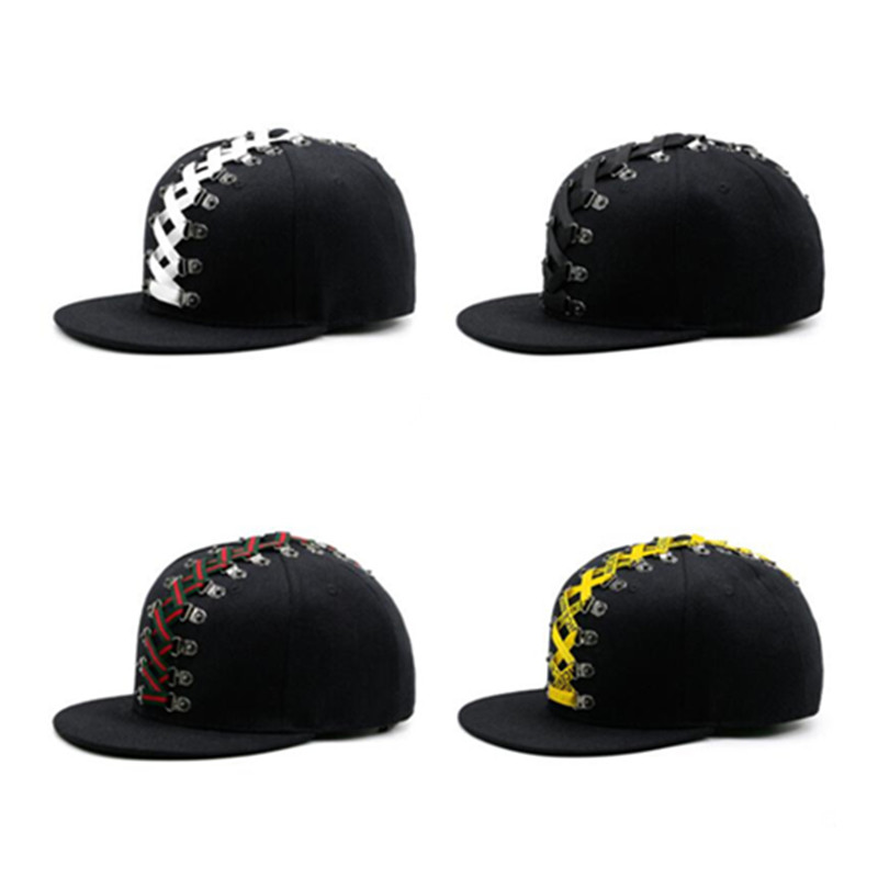 Novelty Punk Style Hip Hop Cap - Snapback Hat Flat avaliação e preço