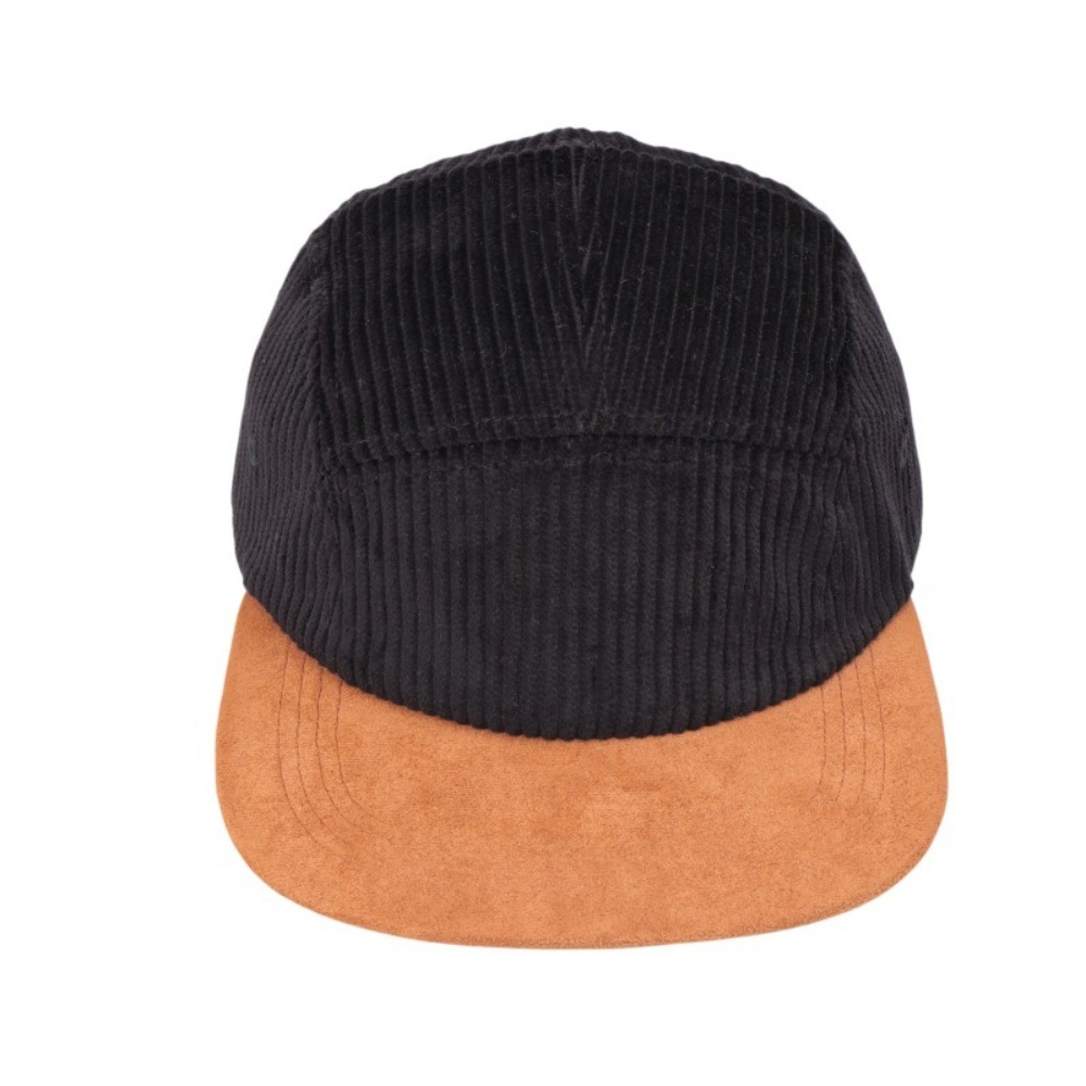 Versatile Retro Flat Brim Base - Corduroy Cap 5 Panel avaliação e preço
