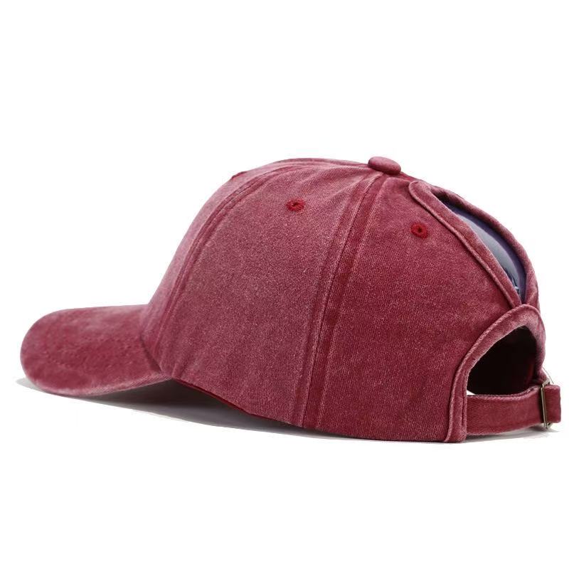 Washed Cotton Adjustable Ponyt - Golf Cap Dad avaliação e preço
