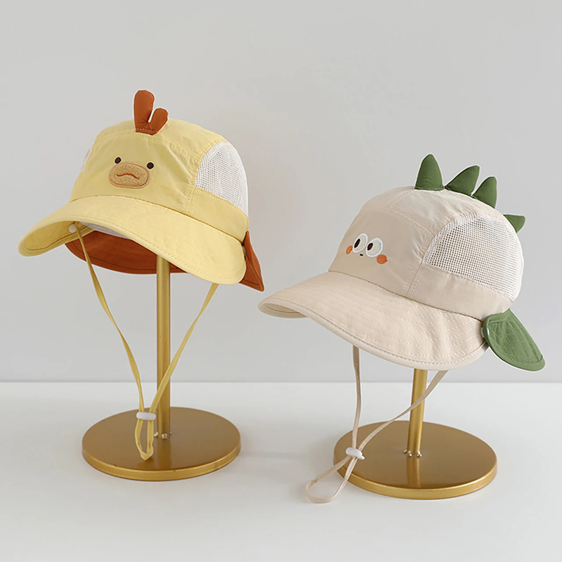Cartoon Sunshade Baby Beach Ha - Visor Sun Hat avaliação e preço
