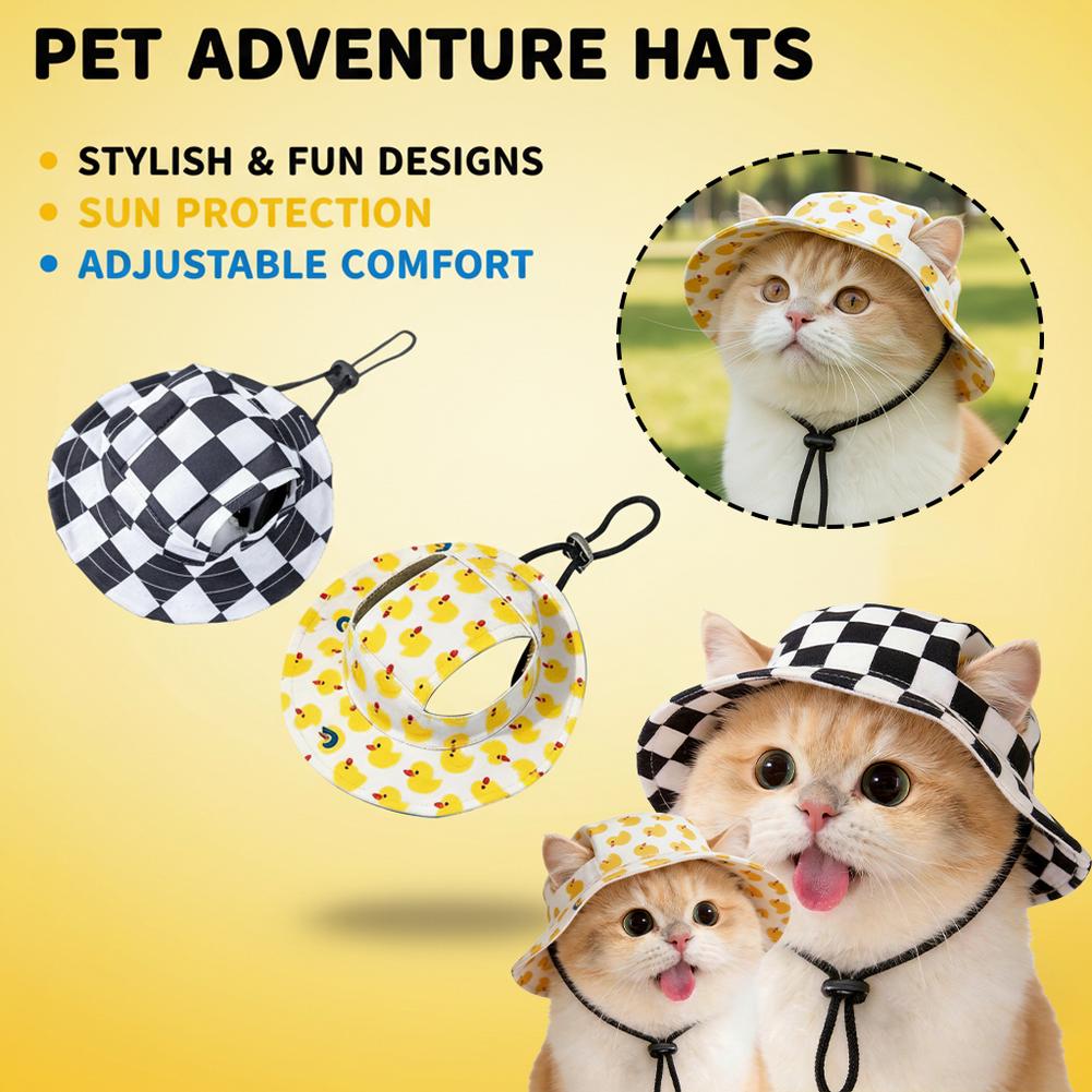 Adjustable Dog Hat Cute Print  - Running Cap Lightweight avaliação e preço