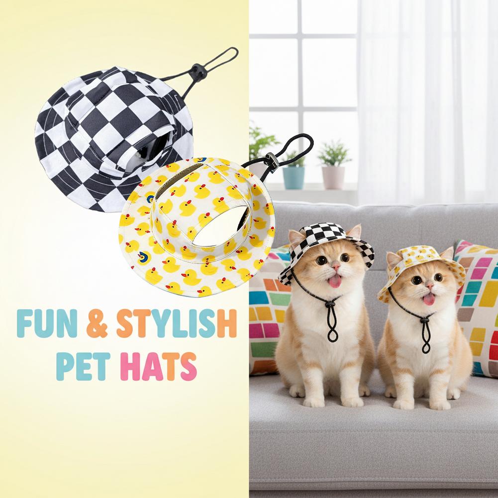 Adjustable Dog Hat Cute Print  - Running Cap Lightweight avaliação e preço