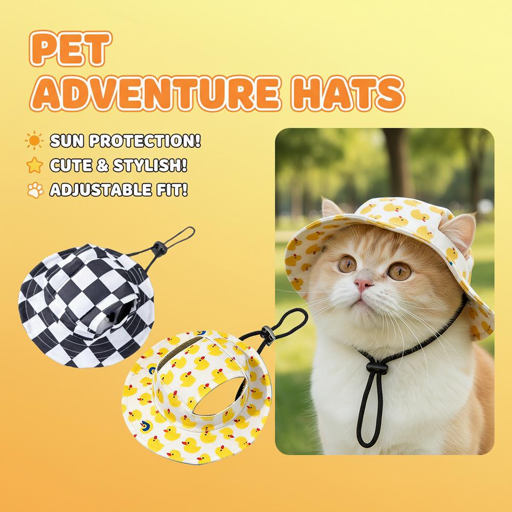 Adjustable Dog Hat Cute Print  - Running Cap Lightweight avaliação e preço
