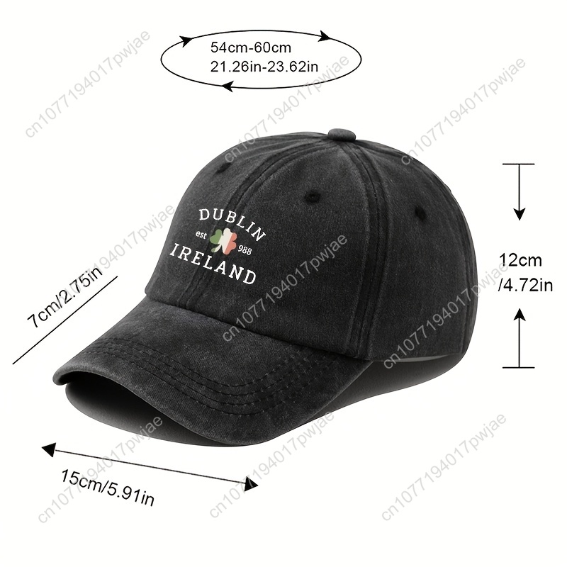 Dublin, Ireland Vintage Baseba - Bucket Hat Cotton avaliação e preço