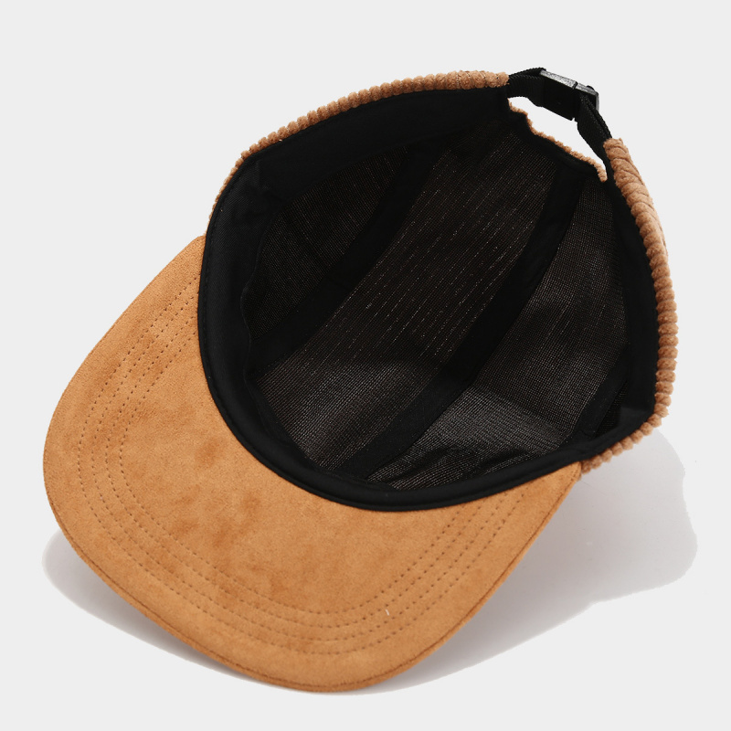 Retro Corduroy 5 Panel Cap wit - Corduroy Cap 5 Panel avaliação e preço