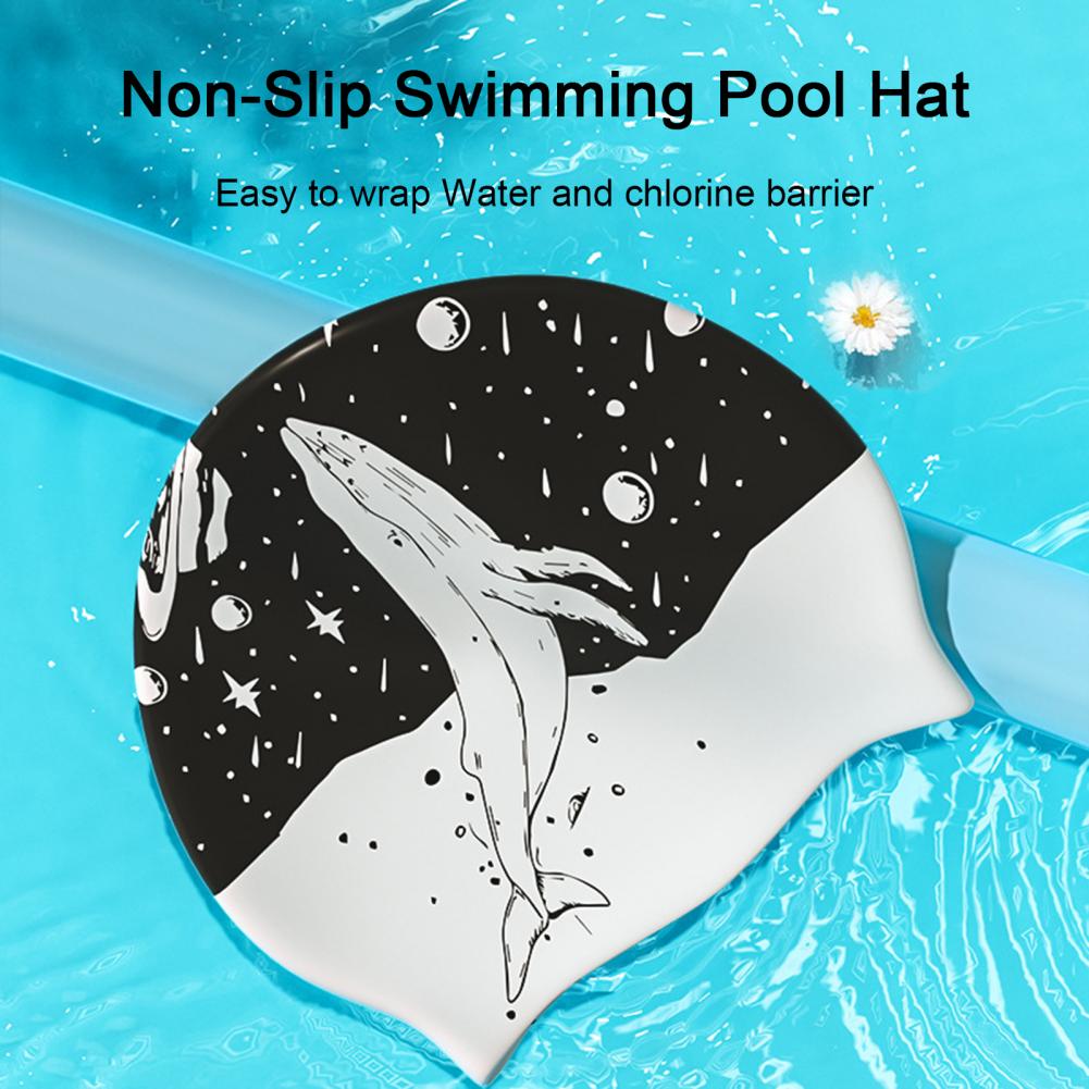Silicone Swimming Cap for Wome - Swim Hat Silicone avaliação e preço