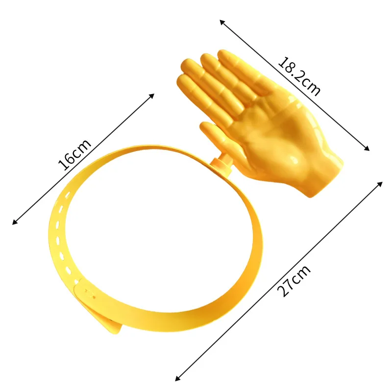 1/3Pcs Novelty 3D Palm Hand Sh - Visor Sun Hat avaliação e preço
