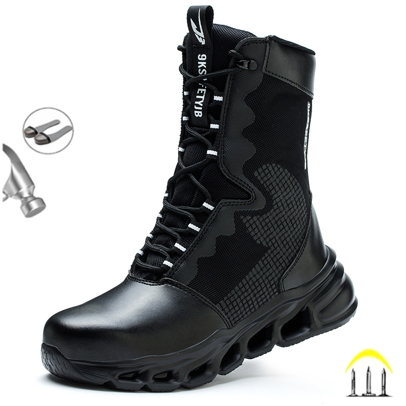 New Fashion 2024 Men Boots Saf - Snapback Hat Flat avaliação e preço