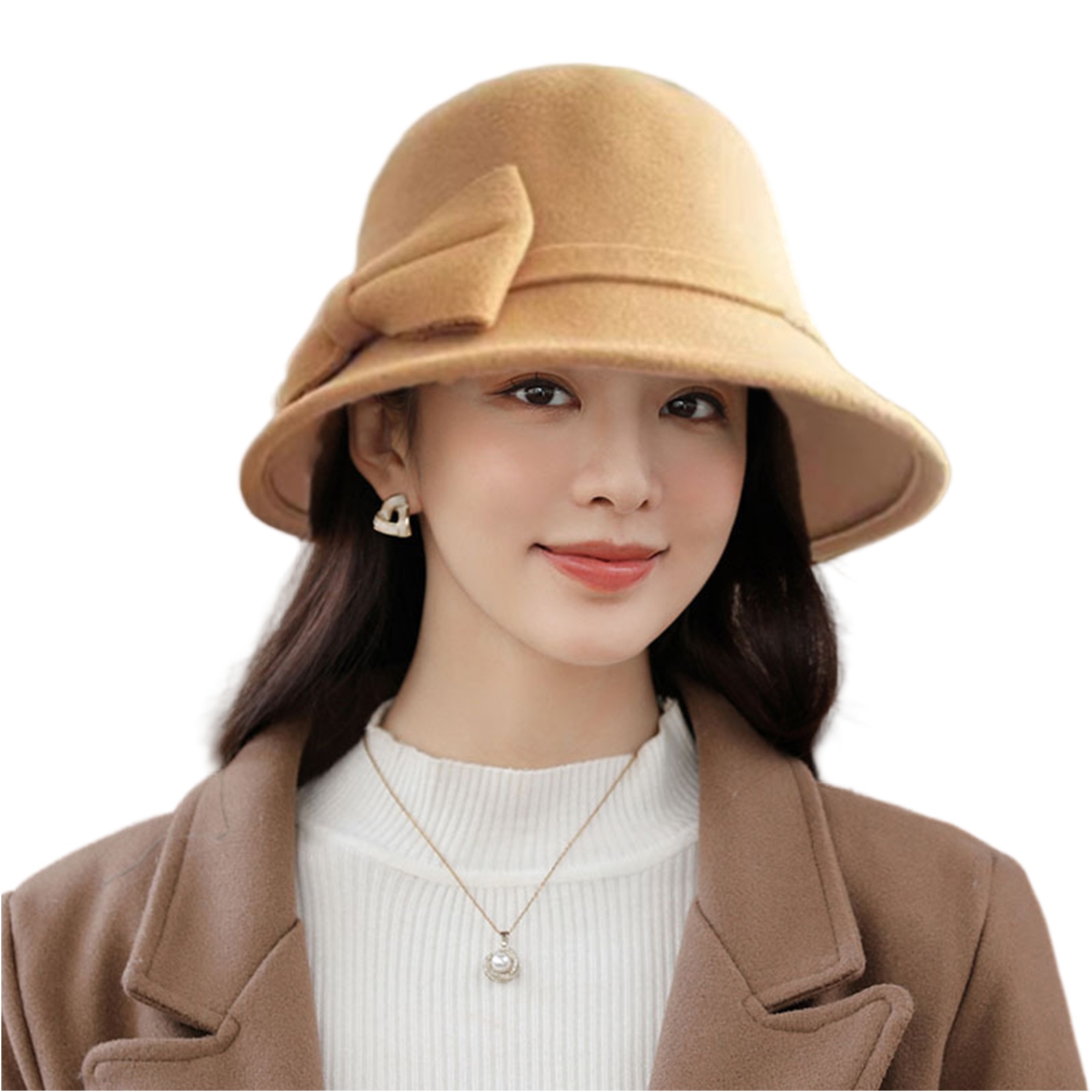 Wool Hat Trendy Bucket Hat Ver - Fedora Hat Wool avaliação e preço