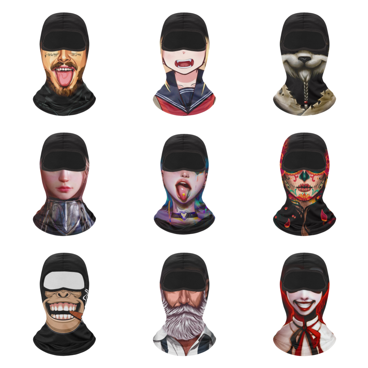 Outdoor Sunscreen Balaclava Mo - Skull Cap Helmet Liner avaliação e preço